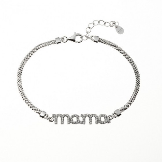 Pulsera Plata Mama