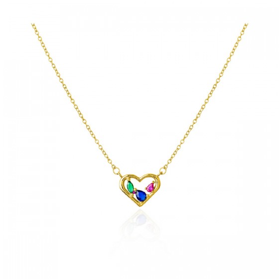Gargantilla Plata Corazón...